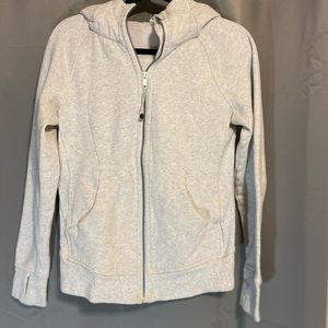 Lululemon scuba full zip hoodie size 8